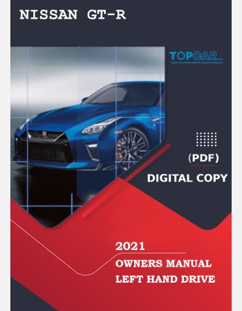 nissan gt-r 2021 owners manual